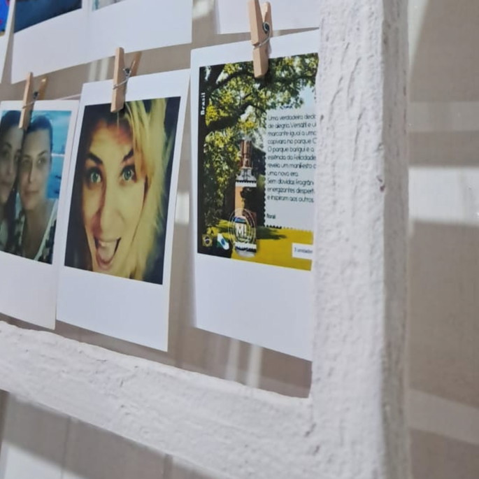 Imagem 3 - Memory Quadro com Polaroids 70x50