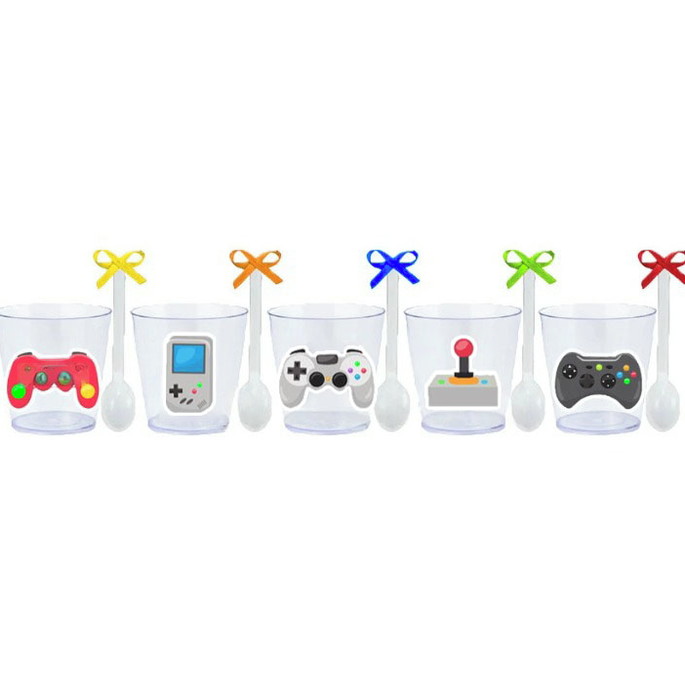 Imagem 1 - Copinhos com Colherzinhas: Video Game