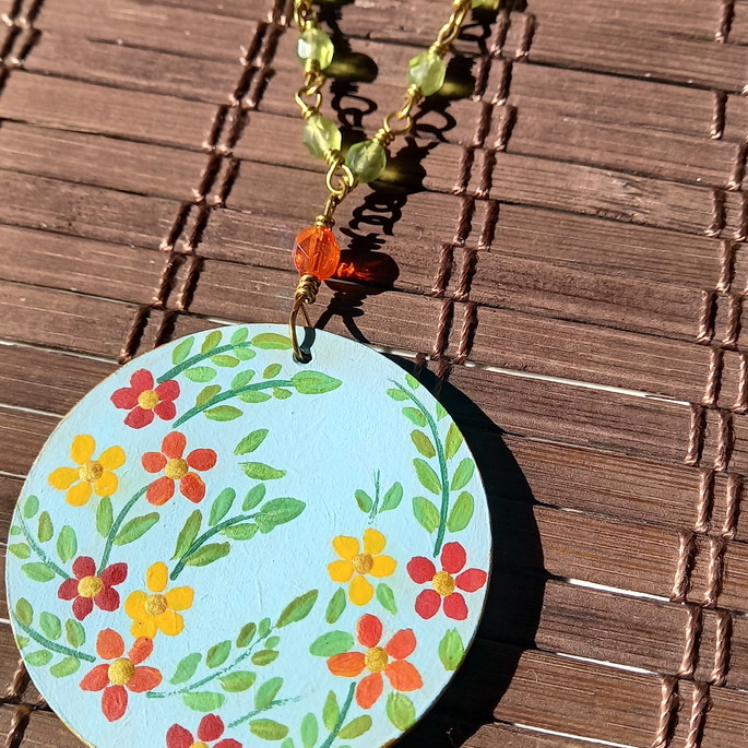 Imagem 4 - Conjunto Flores com Cristais