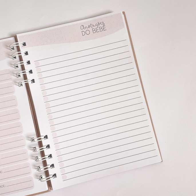 Imagem 5 - Caderneta de Vacinação Personalizada | Flores Minimalistas