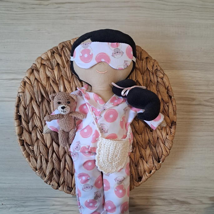 Imagem 2 - Boneca de Pano com Pijama