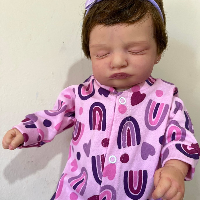 Imagem 5 - Bebe Reborn Menina Pode Banho Corpo Vinil Realista