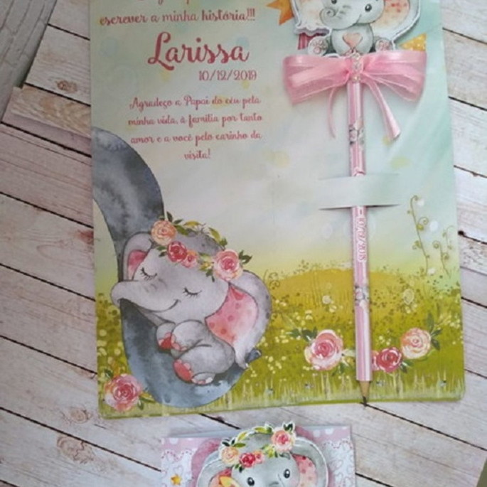 Imagem 1 - Card Envelope com Lápis Maternidade