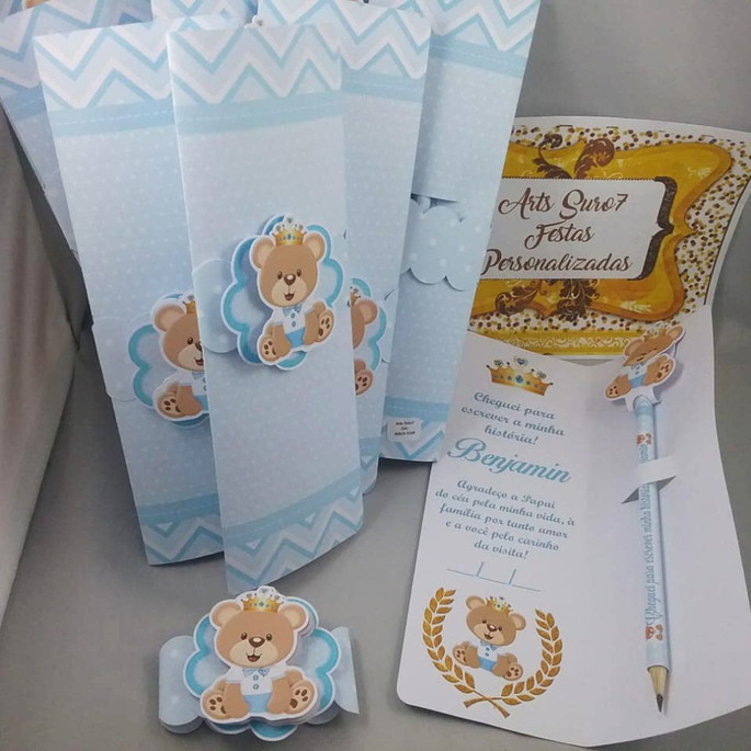 Imagem 2 - Card Envelope com Lápis Maternidade