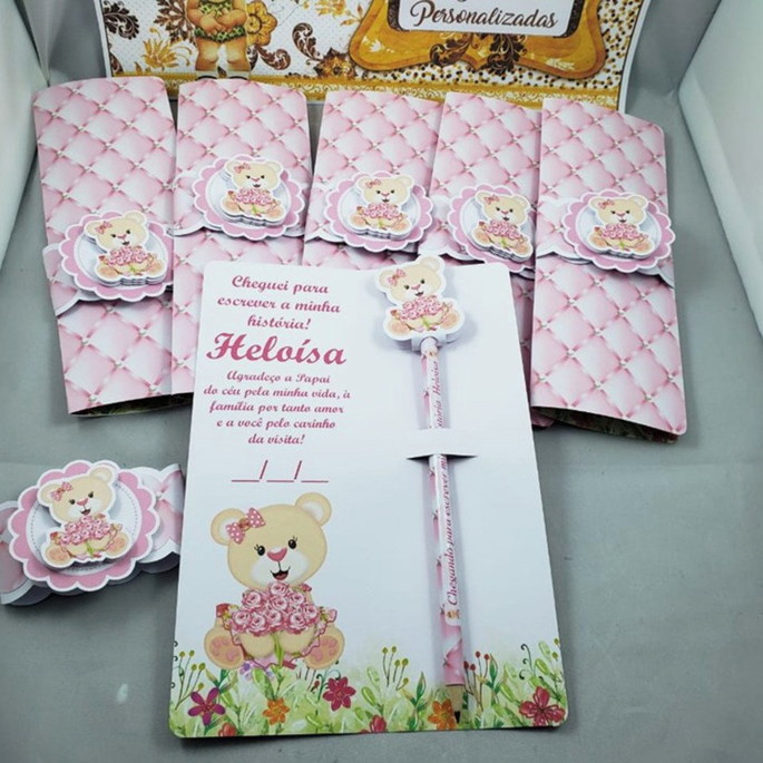 Imagem 3 - Card Envelope com Lápis Maternidade