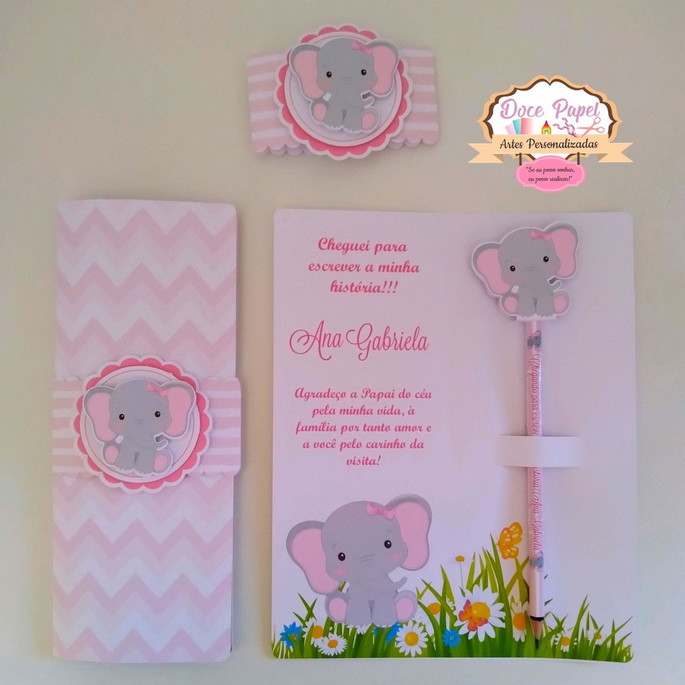 Imagem 5 - Card Envelope com Lápis Maternidade