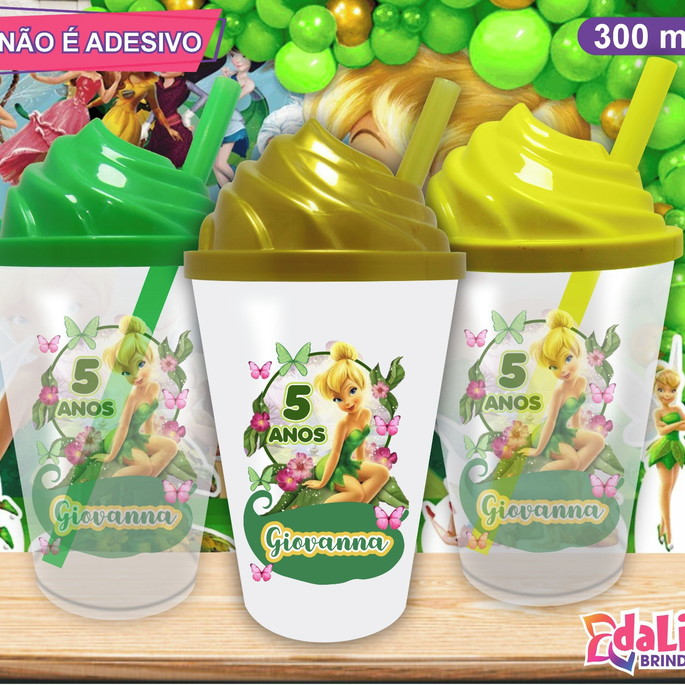 Imagem 1 - Copo Chantilly Personalizado Tinker Bell - 300 ml