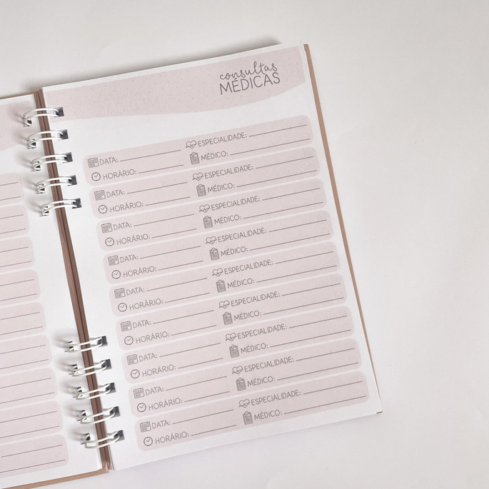 Imagem 3 - Kit Livro do Bebê + Caderneta de Vacina | Hotstamp Lavandas