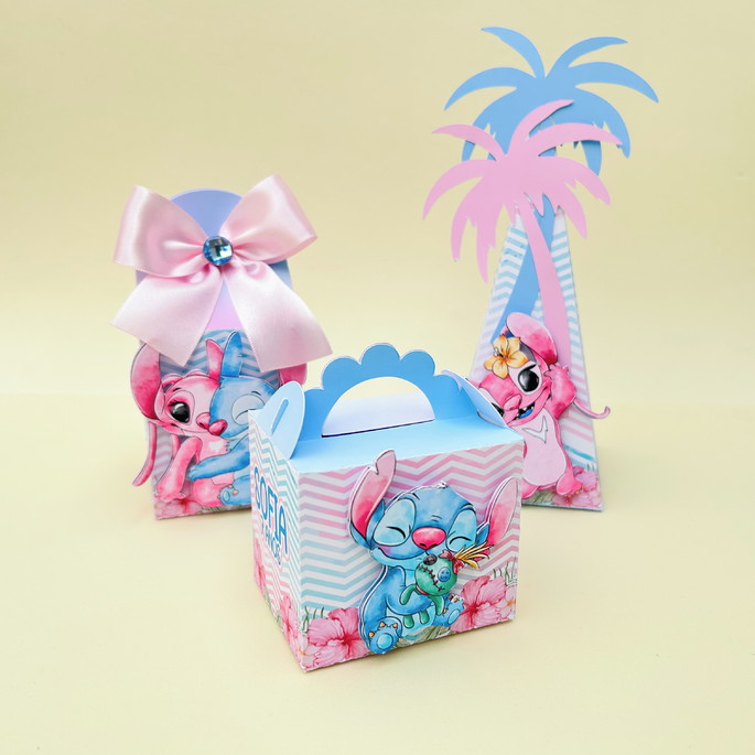 Imagem 2 - Kit Stitch e Angel Clássico 15 Peças