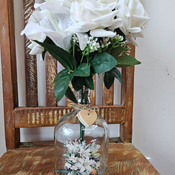Imagem 1 - Garrafa com Flores
