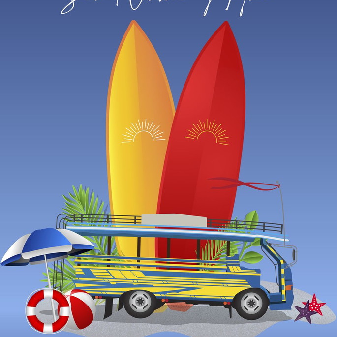 Imagem 2 - Seu Verão com Estilo Toalha de Praia com Nome Tfe04