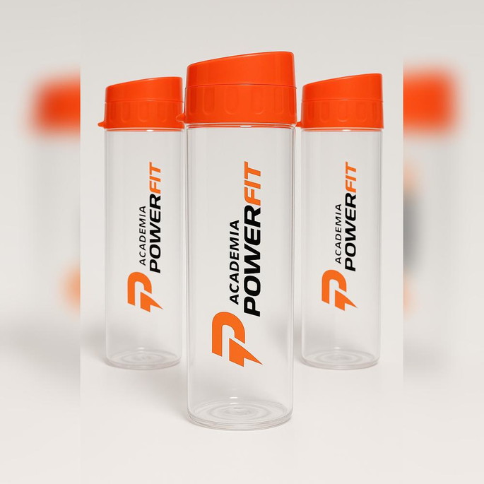 Imagem 4 - Garrafa Squeeze Acqua Bio 350ml Personalizado Academia