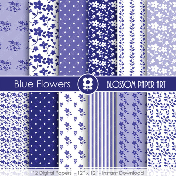 Imagem 1 - Kit Digital Pd Florais 55