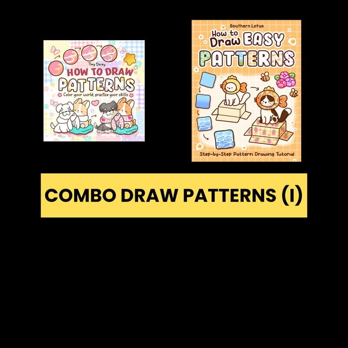 Imagem 1 - How To Draw Patterns (tiny)+ How To Draw Easy Patterns - pdf