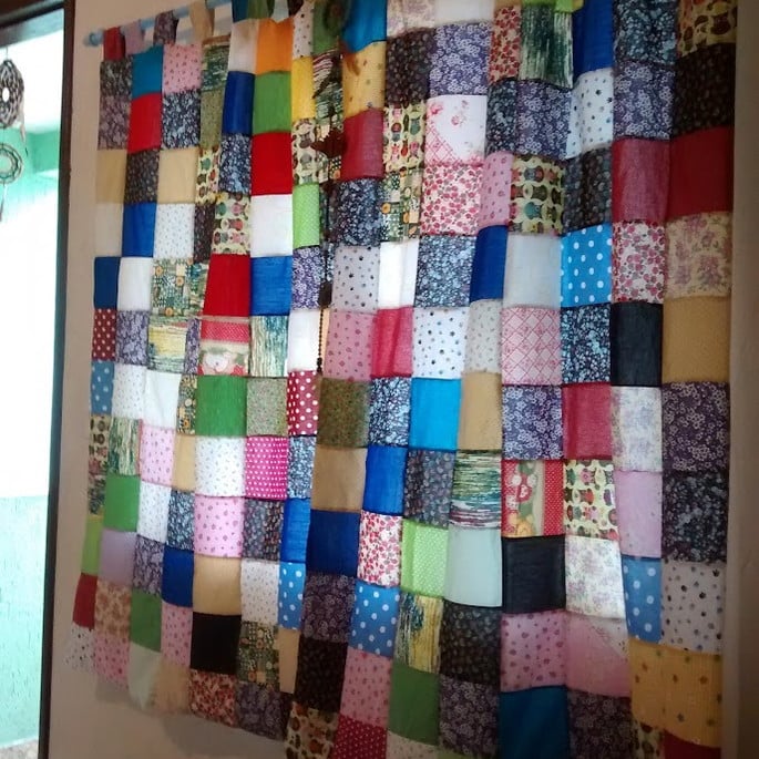 Imagem 1 - Cortina de Patchwork
