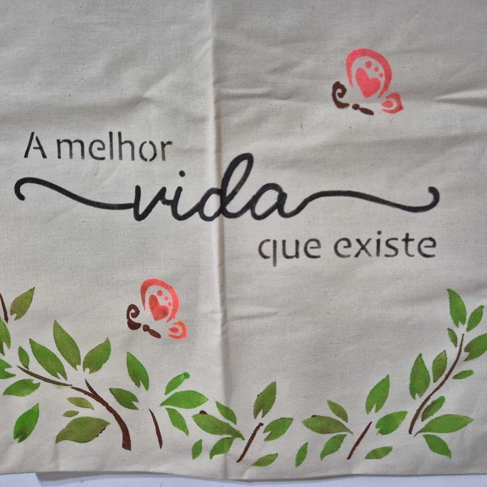 Imagem 4 - Ecobag - Pintada e Personalizada