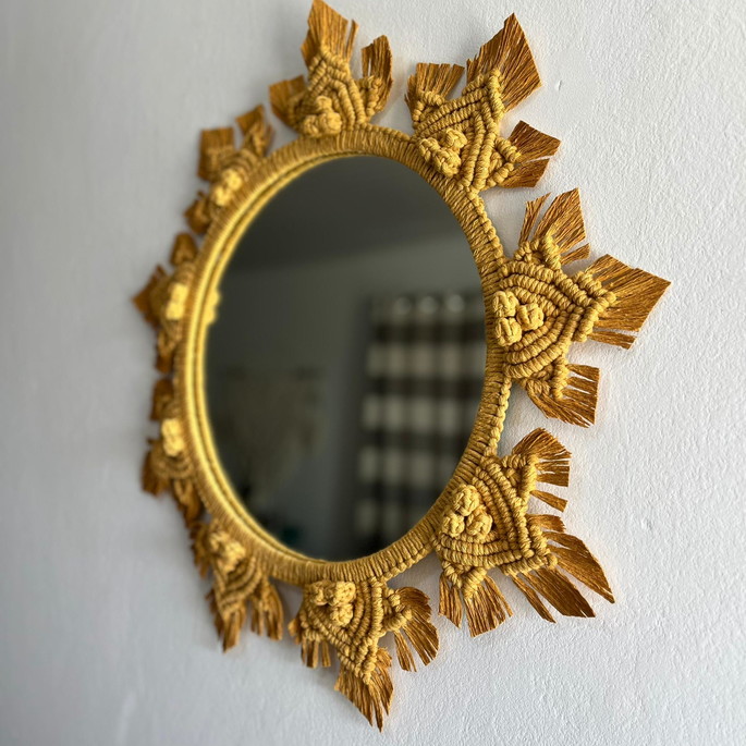 Imagem 2 - Espelho Macrame