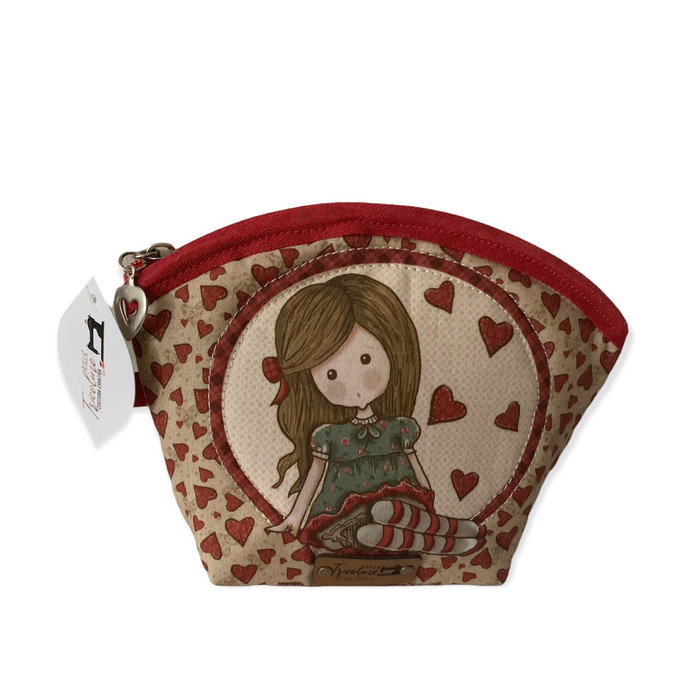 Imagem 1 - Kit com 2 Necessaires Meia Lua em Patchwork