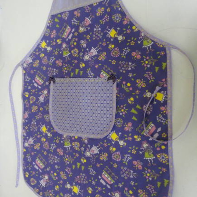 Imagem 1 - Avental em Patchwork