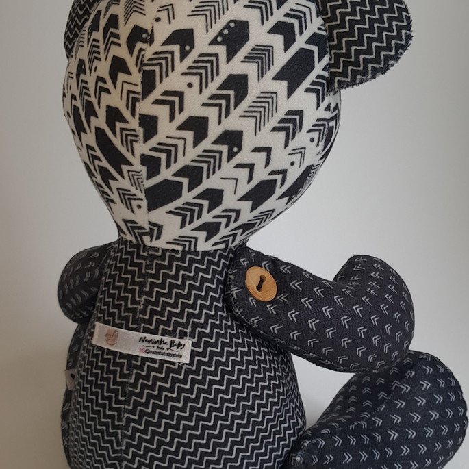 Imagem 3 - Urso Patchwork m