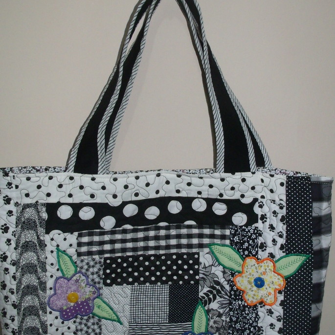 Imagem 1 - Bolsa patchwork