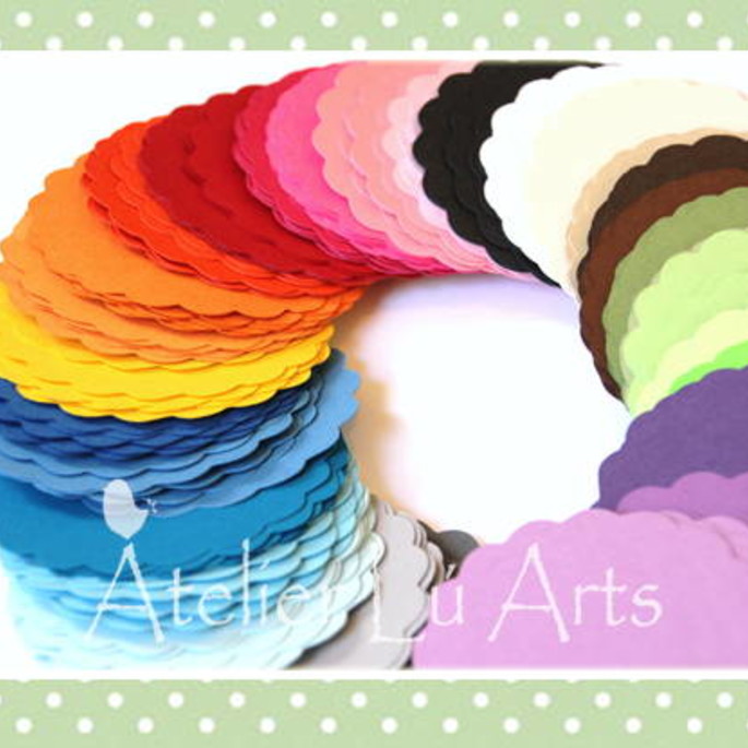 Imagem 1 - Círculo escalopado 1,5 polegadas