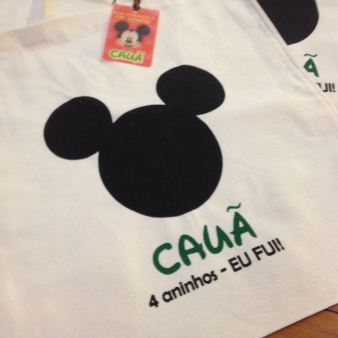 Imagem 1 - Ecobag Mickey
