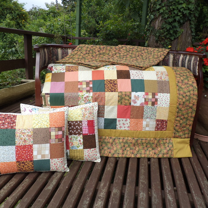 Imagem 1 - Colcha Patchwork