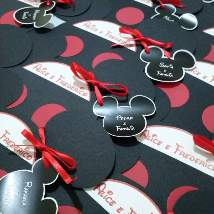 Imagem 2 - Convite Mickey e Minnie