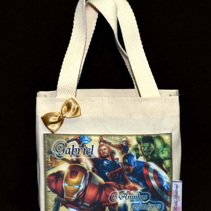 Imagem 2 - EcoBag para Doces "Os Vingadores"