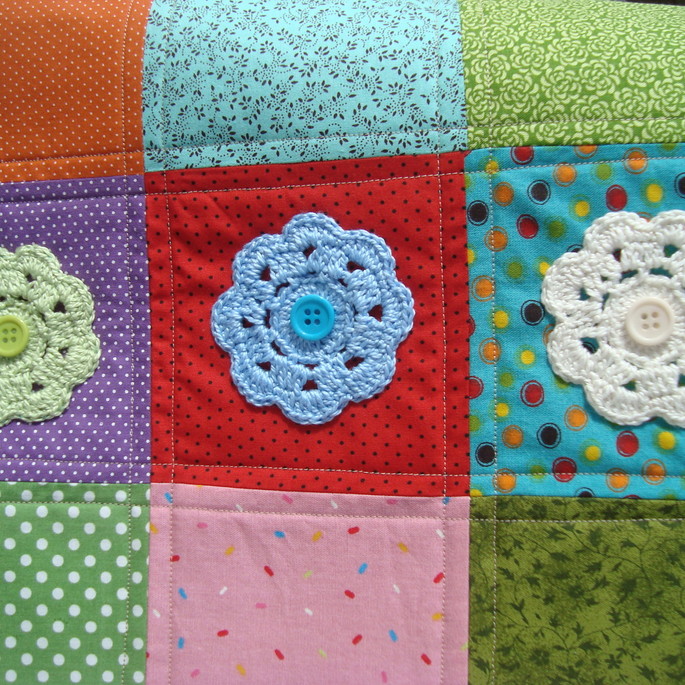 Imagem 3 - maxi bolsa patchwork jujuba