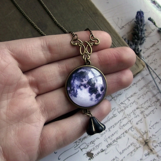 Imagem 5 - Colar Lua Cheia Com Pingente