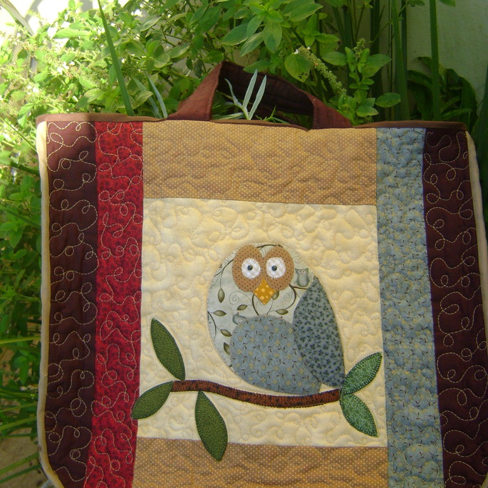 Imagem 1 - Bolsa de patchwork
