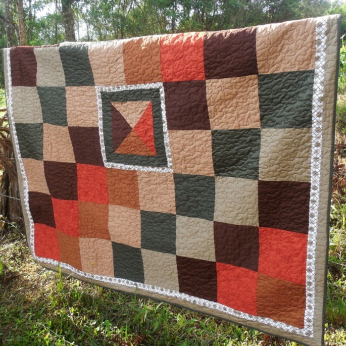 Imagem 4 - Manta patchwork para sofa