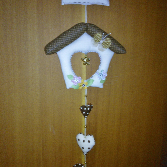 Imagem 5 - Móbile de casinhas...