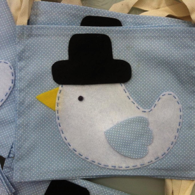 Imagem 4 - Sacolas ecobag passaros