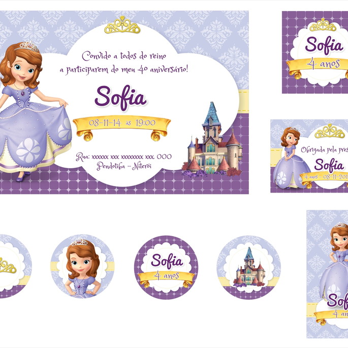 Imagem 2 - Kit Princesa Sofia