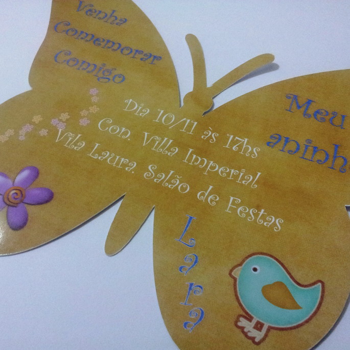 Imagem 3 - Convite Borboleta