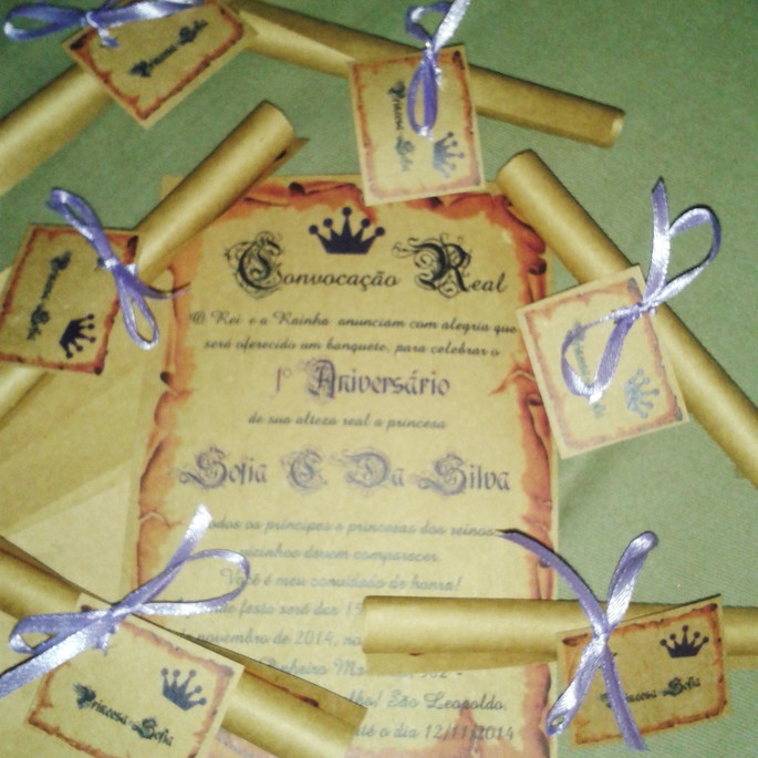 Imagem 2 - Convite Princesa Sofia