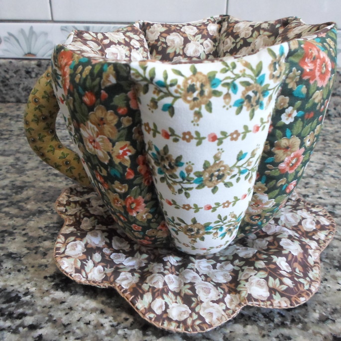 Imagem 1 - xícara patchwork P