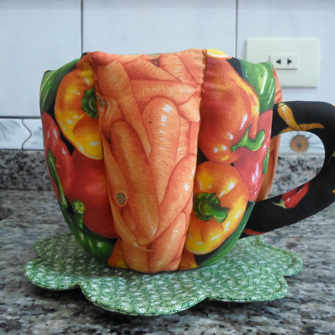 Imagem 1 - xícara patchwork P