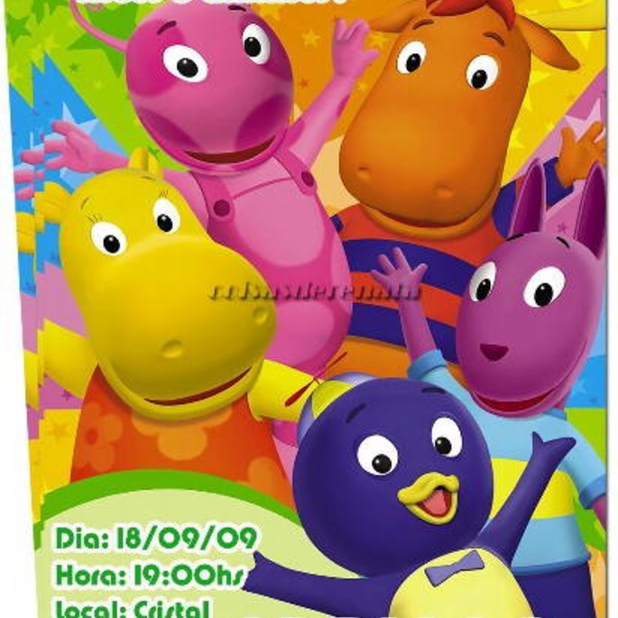 Imagem 1 - Convite Backyardigans