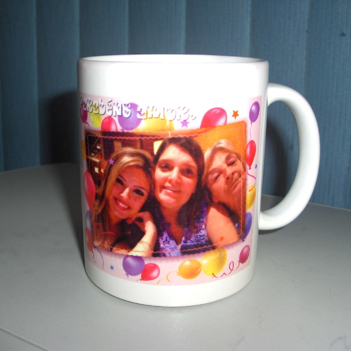 Imagem 1 - CANECA PORCELANA 330ml PERSONALIZADA COM SUBLIMAÇÃO