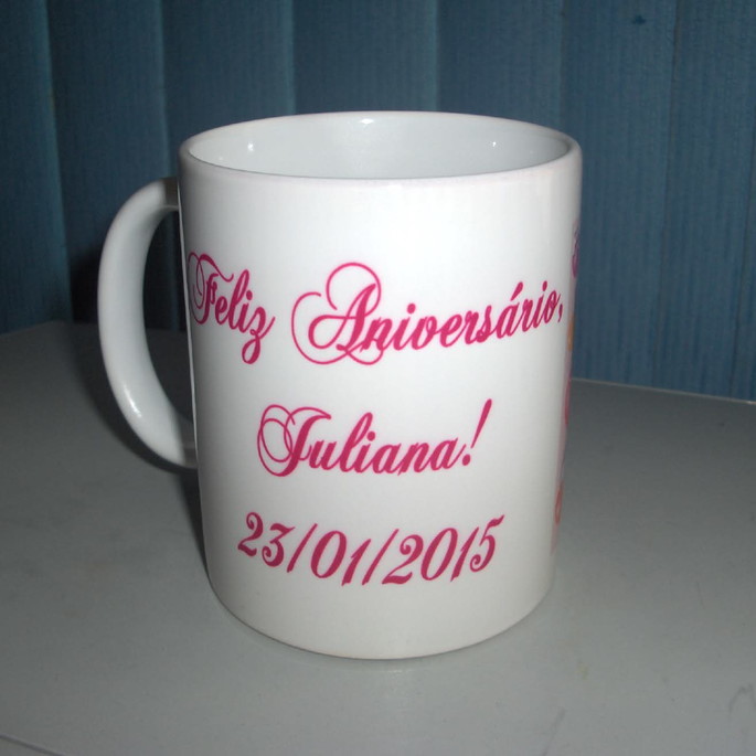 Imagem 2 - CANECA PORCELANA 330ml PERSONALIZADA COM SUBLIMAÇÃO