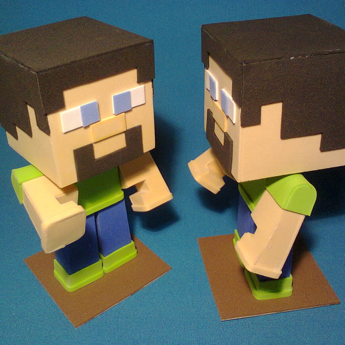 Imagem 5 - Steve 3D Minecraft