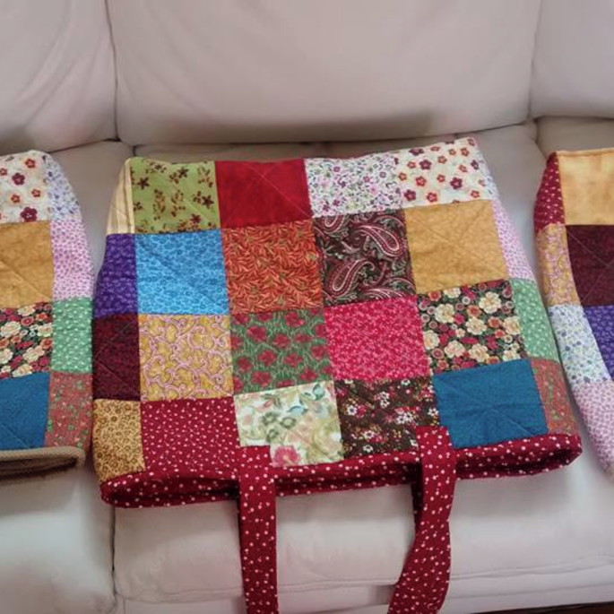 Imagem 5 - Bolsas Patchwork