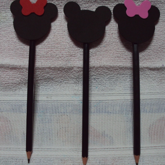 Imagem 1 - Ponteira Lápis Minnie e Mickey 2