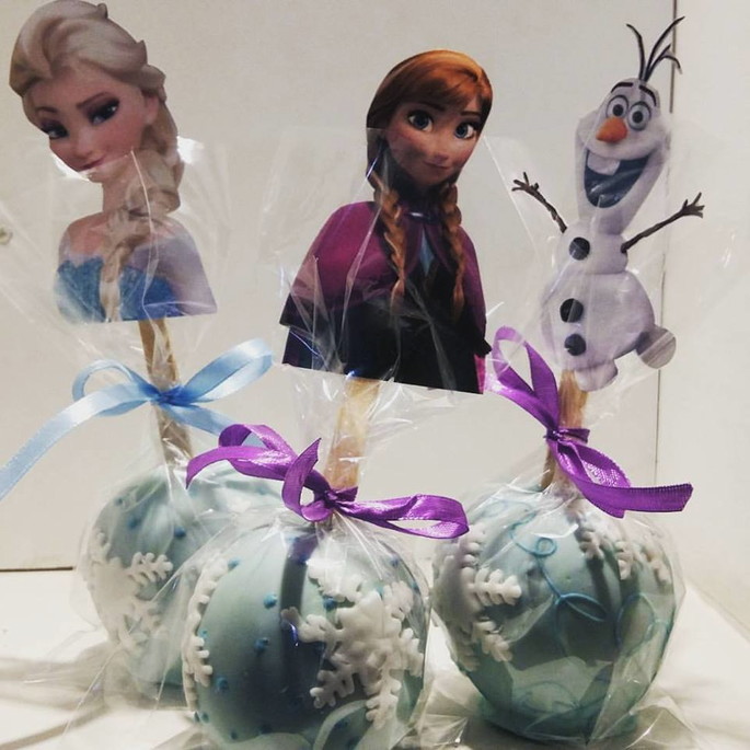 Imagem 2 - Maçã Coberta com Chocolate Frozen