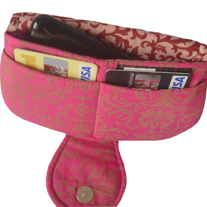 Imagem 2 - Carteira em Patchwork Arredondada