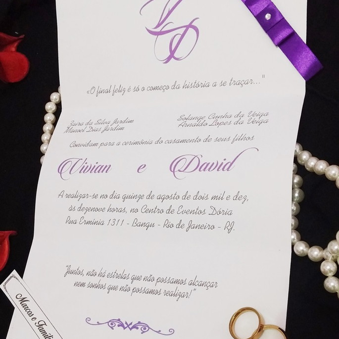 Imagem 3 - Convite de Casamento Eclipse